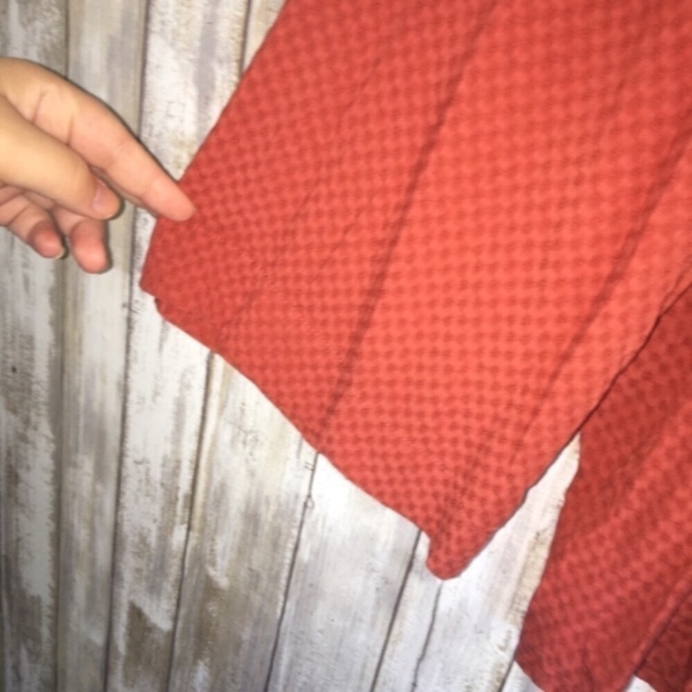 Universal Thread Orange Blouse - Picture 2 of 4